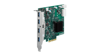 PCI Express x4, 4-Port USB 3.2 Gen2 Expansion Card